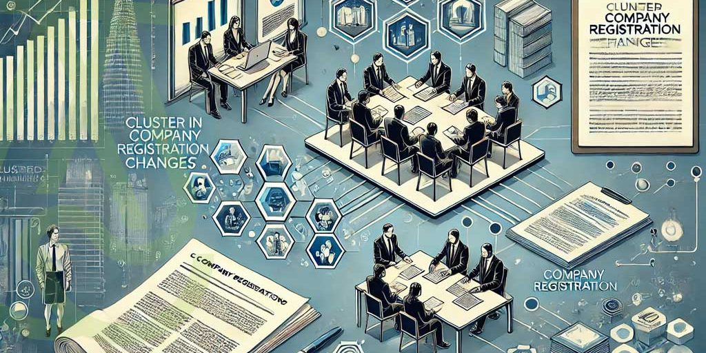 منظور از خوشه در ثبت تغییرات شرکت چیست؟